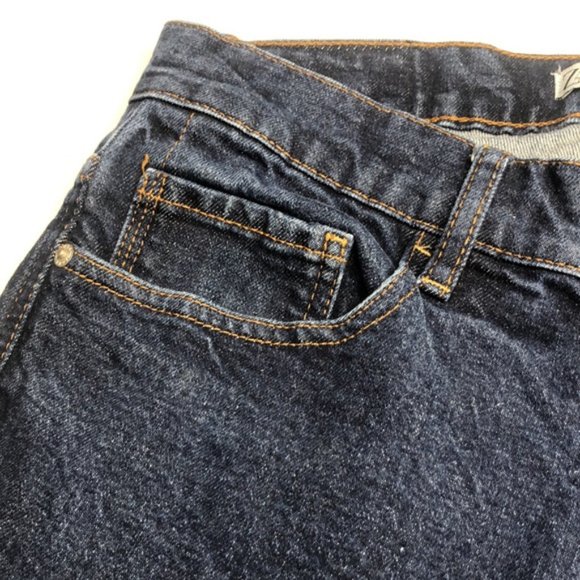 LIKE NEW MENS ZARA DENIMWEAR SLIM STRAIGHT JEANS 31x30 ⭐️ - Picture 6 of 11